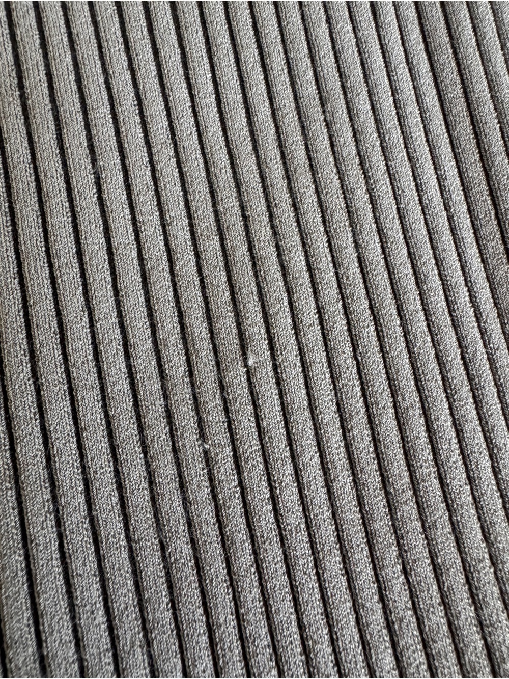 Anine Bing Ribbed Knit Set in khaki - Picture 5 of 8